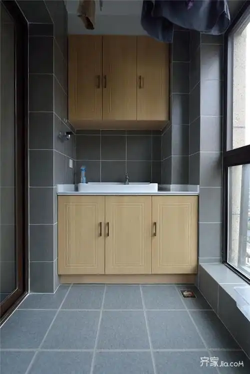 阳台地砖铺贴效果图