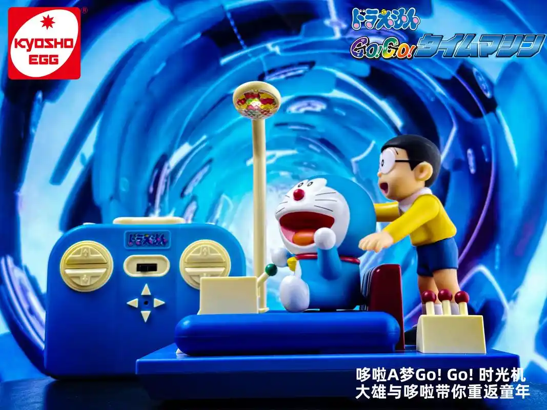 当哆啦a梦坐在时光机上,大雄指向前方的时候,与他们一起穿越到 - 抖音