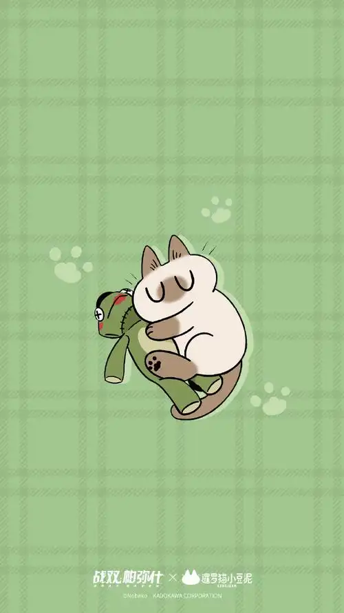 战双帕弥什超话暹罗猫小豆泥 | 联动壁纸    可爱的小豆泥已经在游戏