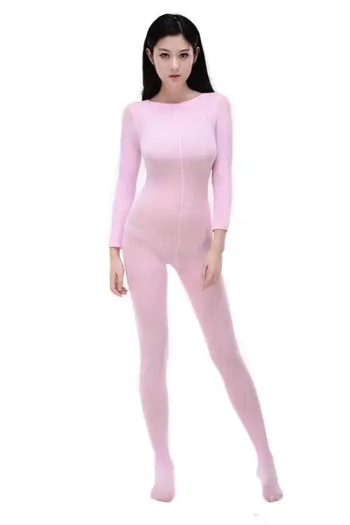 紧身连体丝袜肤色舞蹈打底衣性感天连身袜全身加厚情趣不开档卓思哲