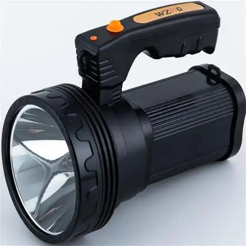 聚仁手提式矿灯强光照明灯保安巡逻手电筒消防应急矿灯远射探照灯