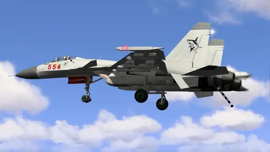 一身新涂层亮相歼15舰载机实现更新增加新性能