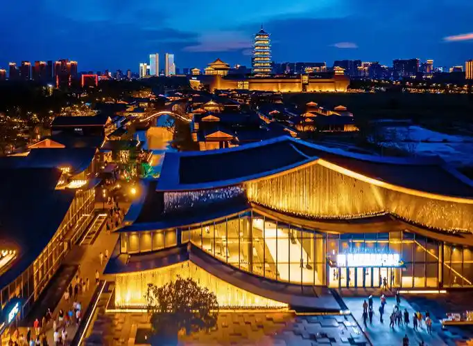 换个角度俯拍扬州看见不一样的美!