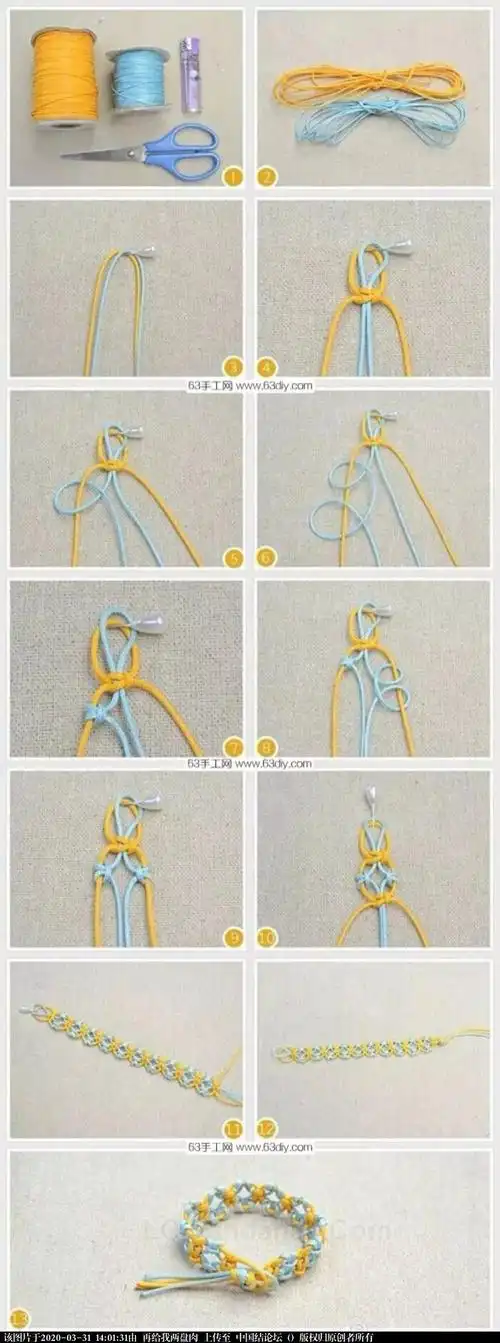 中国结论坛 收集的部分编绳方法(转) 一根绳子编法大全简单,一根绳最