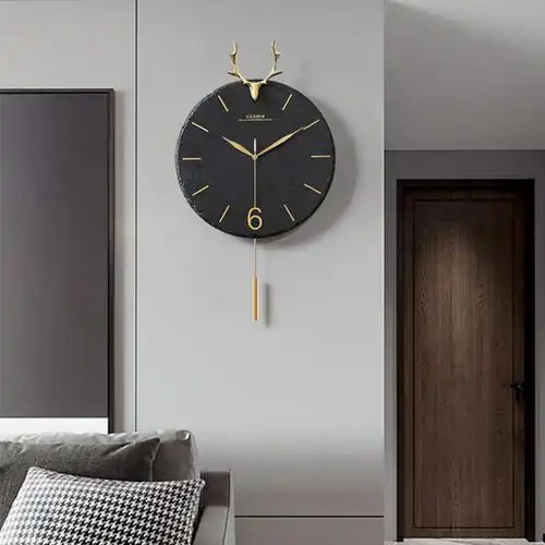 北欧2022新款挂钟客厅家用时尚创意钟表现代简约挂钟