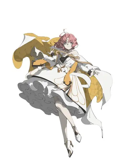 白夜极光同人立绘