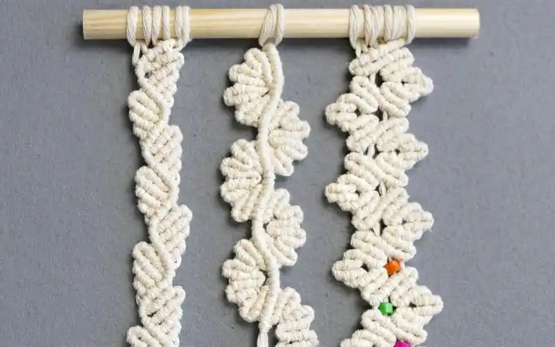 创意编绳手工教程三款花样编绳的方法
