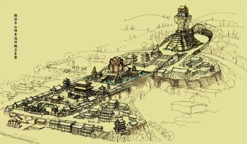 刘栋年古建设计手绘作品集