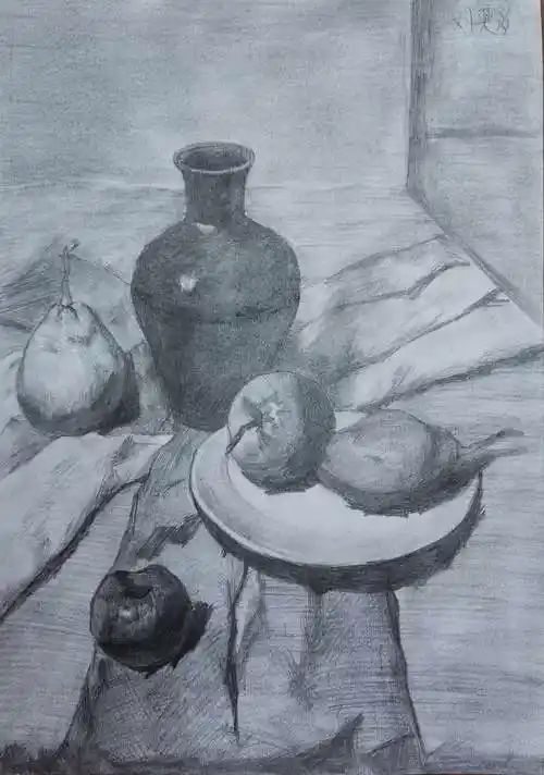 小高初中生——素描与色彩(三)