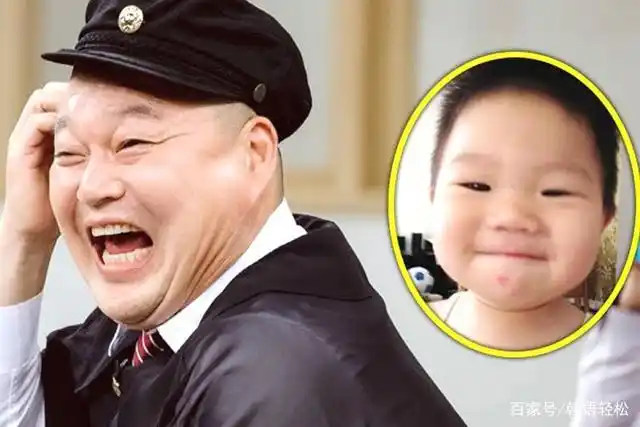 姜虎东12岁儿子长相曝光,龙生龙,虎生虎,胖虎生肥仔