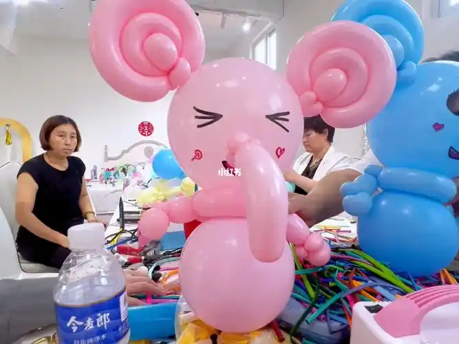 奇奇怪怪可可爱爱的气球小动物