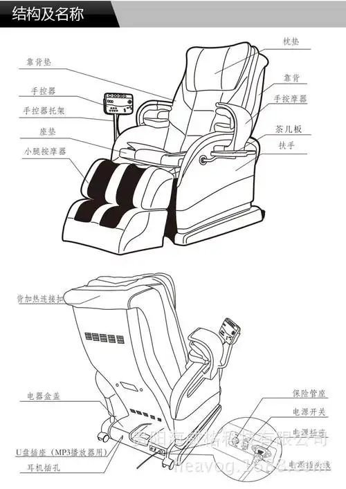 厂家批发海威格按摩椅 家用按摩椅 休闲会所用按摩椅征代理经销商