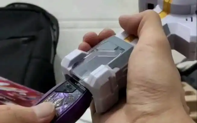 特利迦变身器-海帕枪,模仿游戏检视 换弹