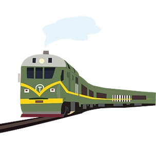 充满回忆的中国绿皮火车