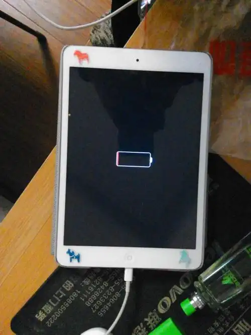 求大神解释,我的ipad mini昨晚看完电视剧后充电,就变成这样充了一