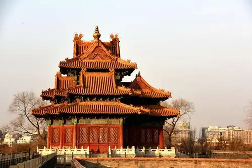 登紫禁城城墙观光