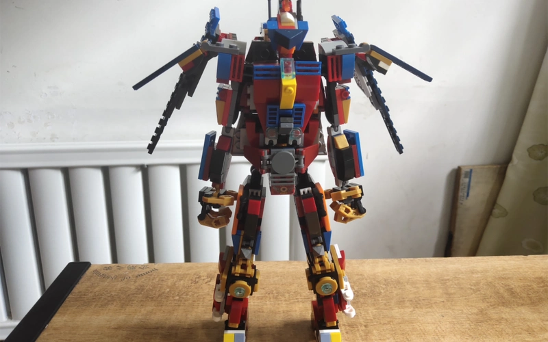 【乐高moc】原创机甲 双魂-空装