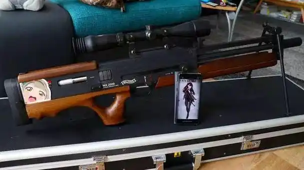 一支步枪换一辆百万豪车德国wa2000狙击步枪精度高的令人发指