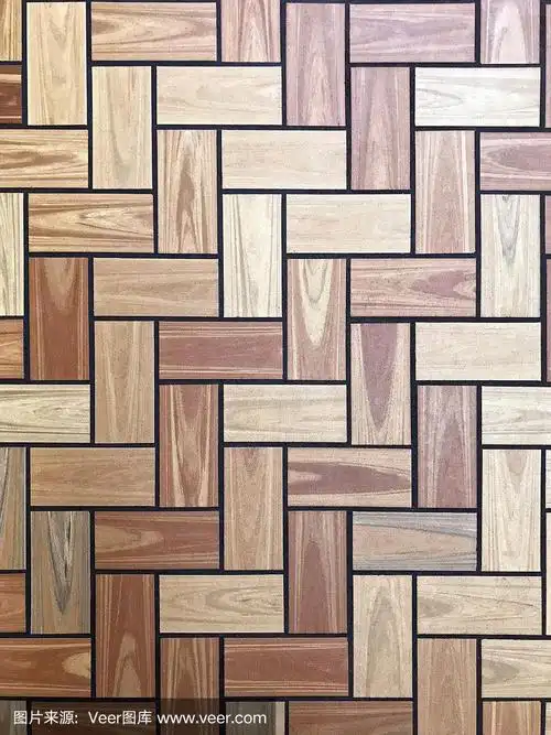 纹理的瓷砖地板