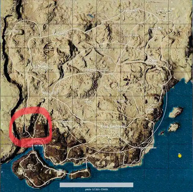 绝地求生沙漠地图新手推荐跳伞点