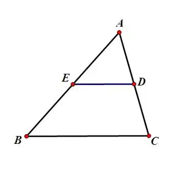 关于三角形中位线的证明.