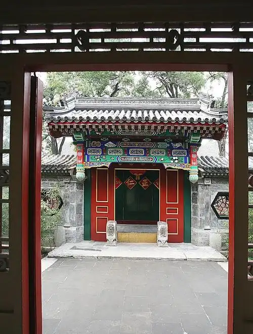 古建中的门文化:一座小小垂花门,一幅浓郁特色的民俗风情画卷