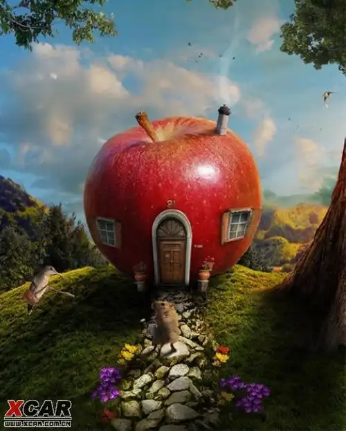 非常有创意和趣味搞笑ps合成图片