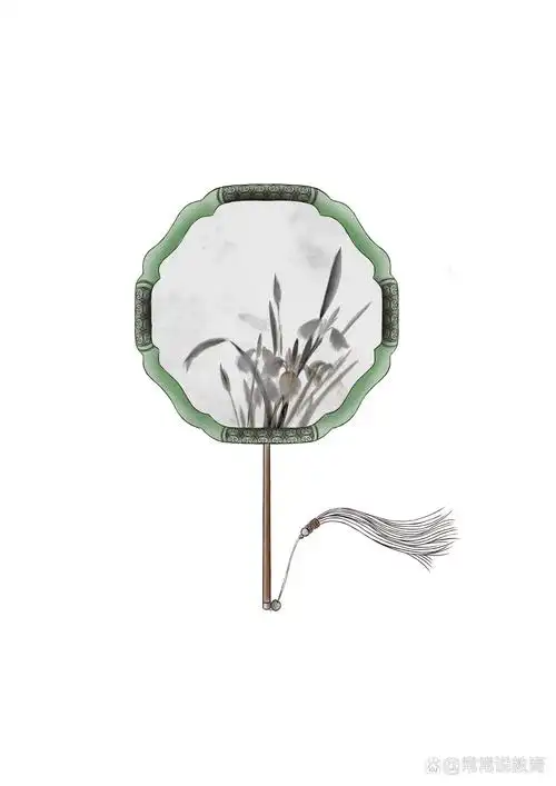 古风团扇 | 中国风团扇国潮扇子免扣png素材  92编号【20231104】