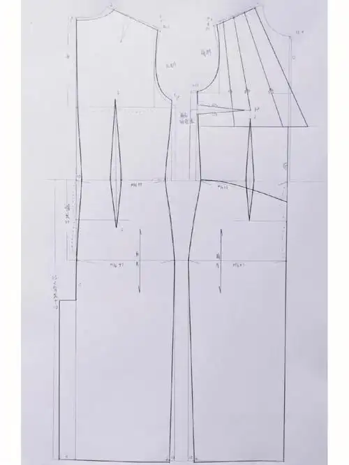 纸样设计之连衣裙