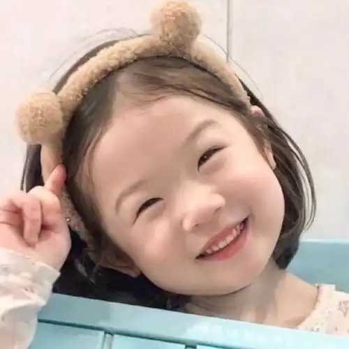 qq聊天头像jpg图片素材集可爱搞笑萌娃头像小女孩高清好看的萌娃头像