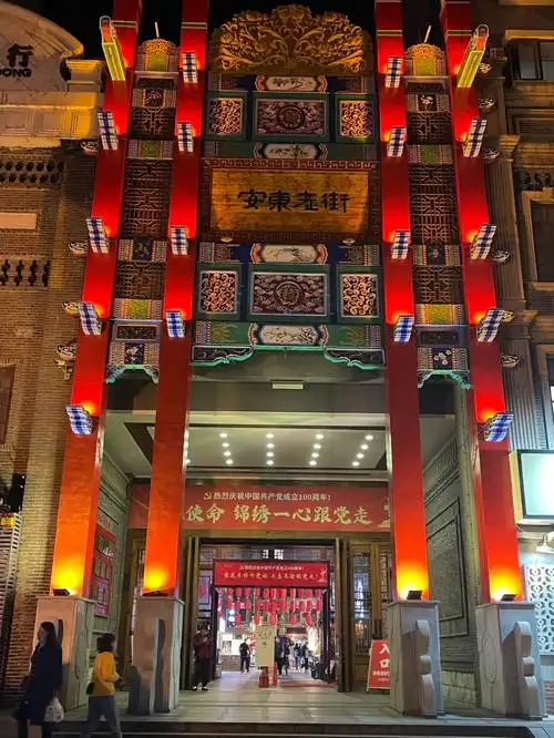 丹东安东老街美食一条街打卡