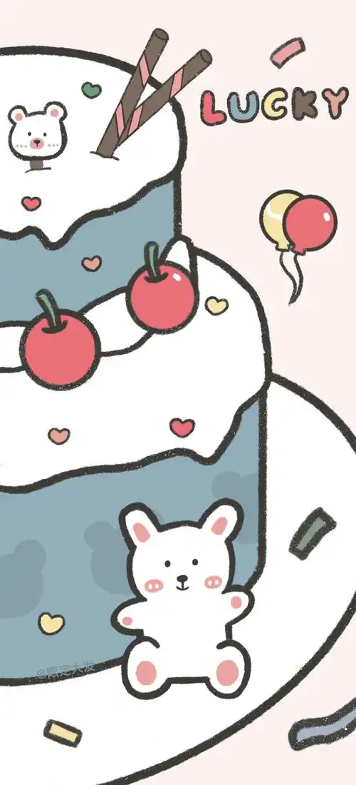 少女心壁纸- cr:@限定大发渐变纯色/手绘壁纸/聊天背景/小清新ins