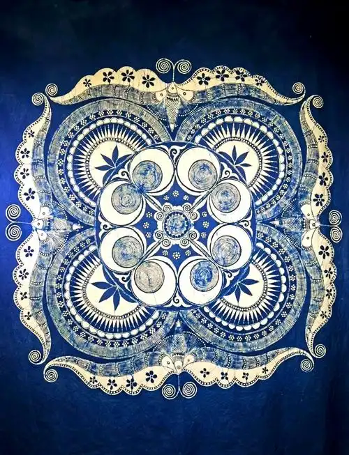 苗族蜡染:纹样之美,工艺之韵