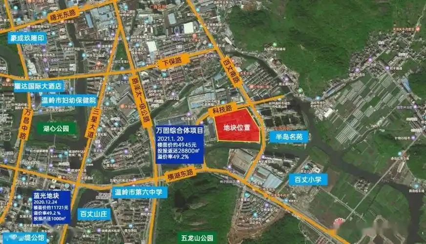 8亿元 返还16800㎡!方远竞得温岭城东综合体旁商住地块