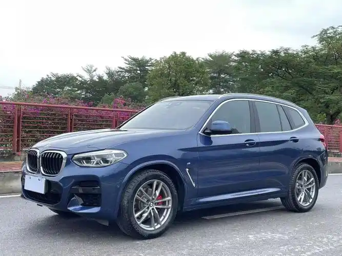 【佛山】2020年4月 宝马 宝马x3  2020款 xdrive25i m运动套装 蓝色