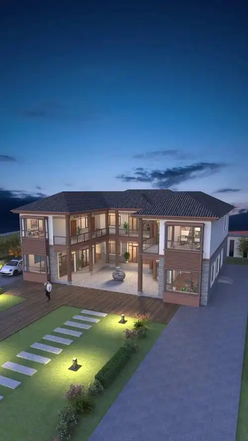 新中式三合院,才配得上年轻的你-度小视