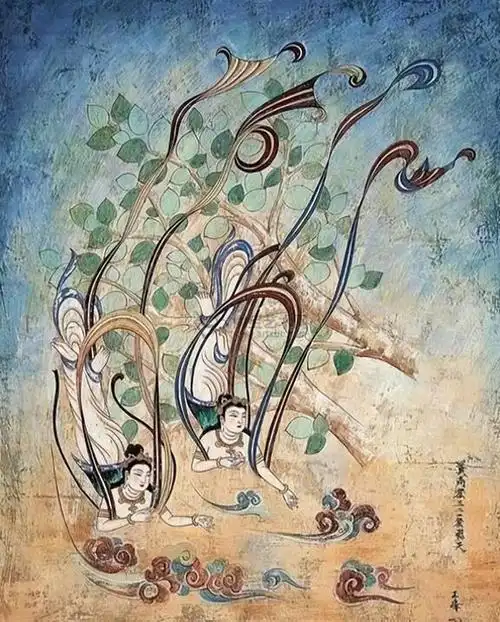 中国古代壁画中飞天的独特之处何在