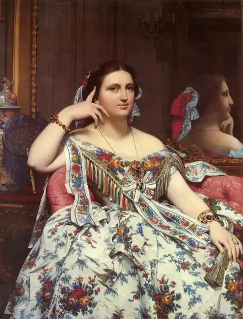 安格尔jeanaugustedominiqueingres作品