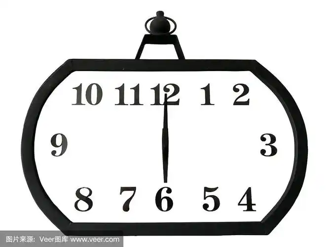 6点钟的古董钟