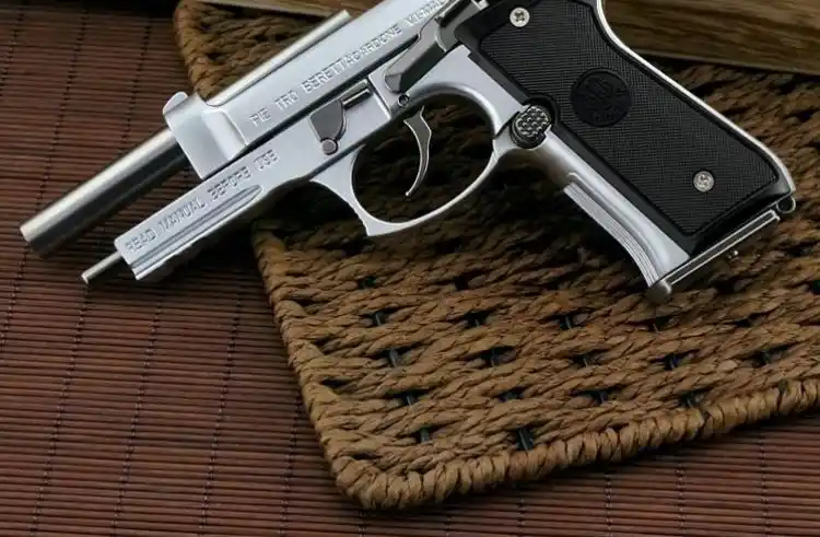 64式金属玩具枪1205中国64式仿真模型全合金属可拆卸儿童玩具手呛不可