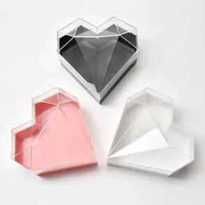 心形礼盒空盒圣诞节包装盒精致口红生日礼品盒高级感爱心礼物盒