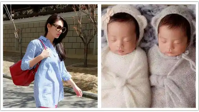 张雨绮带龙凤胎游玩,对儿子和女儿态度大不同,教育孩子很有一套