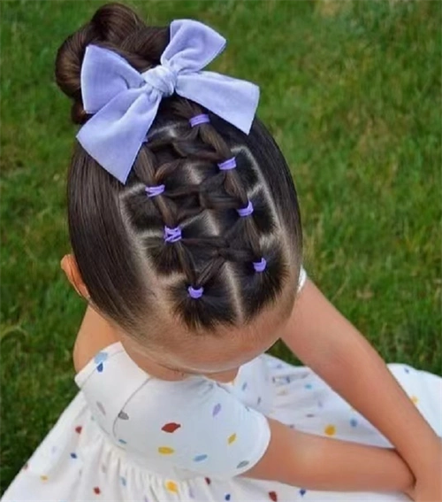 小女孩编发大全 公主编发最流行_儿童发型 - 美发站