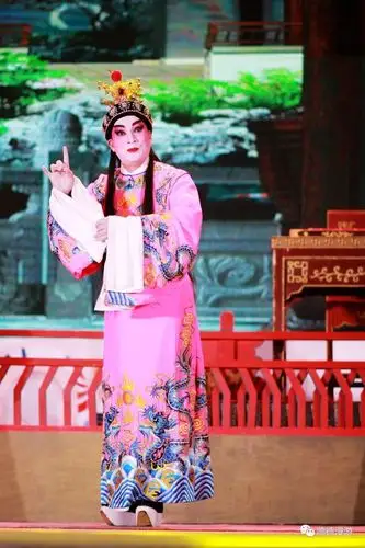 顺德国级演员曾慧回乡演出_粤剧