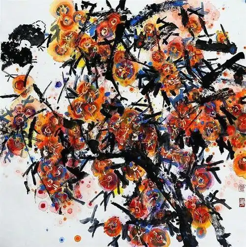 超以象外——黄华彩墨画展|绘画|写意画|花鸟画|中国画|塞尚_网易订阅