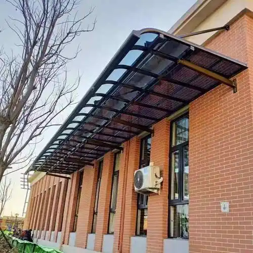 铝合金雨篷雨搭雨档露台阳台飘窗空调雨篷遮阳棚档雨棚天雨棚