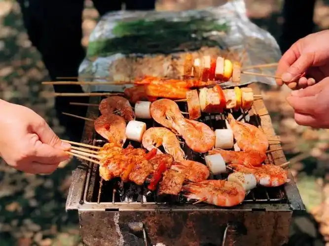 五一草坪篝火自助烧烤bbq 热闹享春日限定
