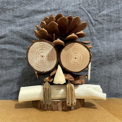 创意diy立体动物手工自然树枝幼儿园美工坊环境布置装饰