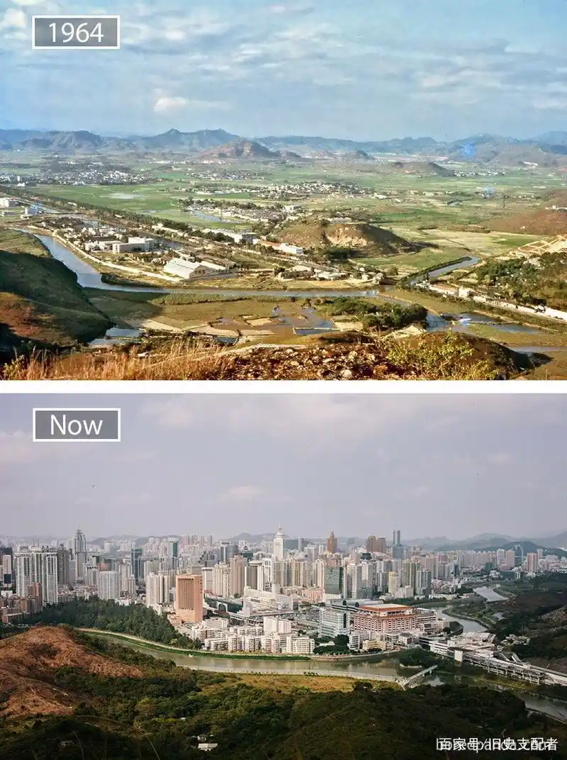 20张过去vs现在的震撼对比照,带你感受时代的变迁