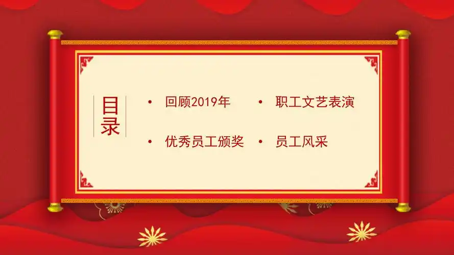鼠年优秀员工表彰大会ppt模板